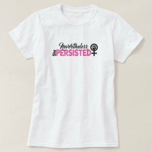 T-shirt basique pour femmes She Persisted