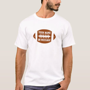 T-Shirt Basique pour Homme avec Nom ou Message Per