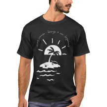 T-Shirt Basique pour Homme Graphique Lever de Sole