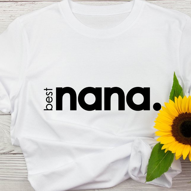 T-shirt basique pour la femme Best Nana Basic (Créateur téléchargé)