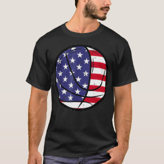 T-shirt Basket-ball 4 juillet Sports Patriotique Hommes