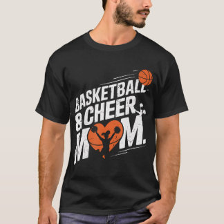 T-shirt Basket-Ball Amusant Et Basket-Ball Mère Et C
