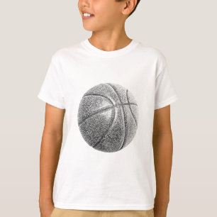 T-shirt Basket-ball avec effet crayon