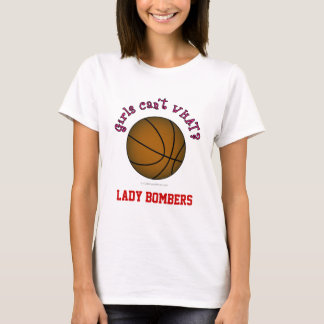 T-shirt Basket-ball - Brown/rose