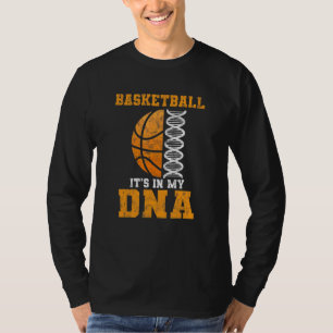 T-shirt Basket-ball C'est Dans Mon ADN Joueur De Basket