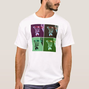 T-shirt Basket-ball d'art de bruit