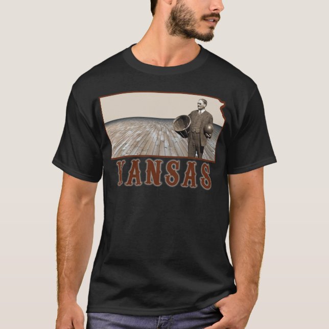 T-shirt Basket-ball de James Naismith (Devant)