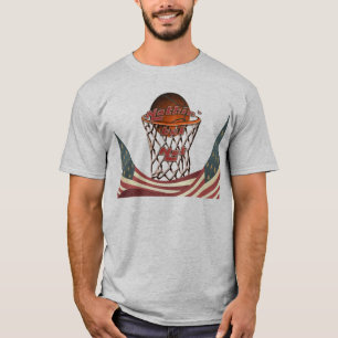 T-shirt Basket-ball de rien mais de filet dans le cercle