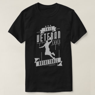 T-shirt Basket-ball des anciens combattants