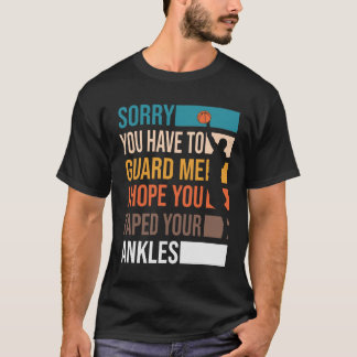 T-shirt Basket-Ball Dit Espérer Que Vous Avez Tapé