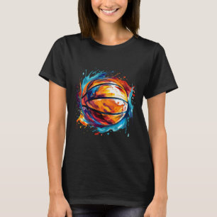 T-shirt Basket-Ball En Art Design 1