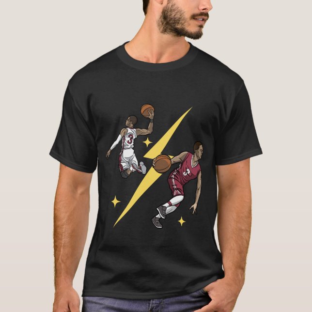 T-shirt Basket-ball Flash (Devant)