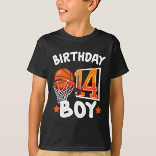 T-shirt Basket-Ball Im 14 Ans 14ème Décor Boy