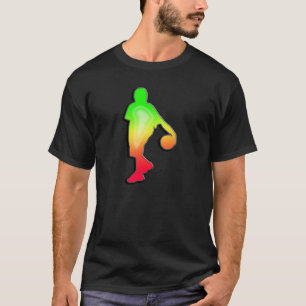 T-shirt Basket-ball lisse