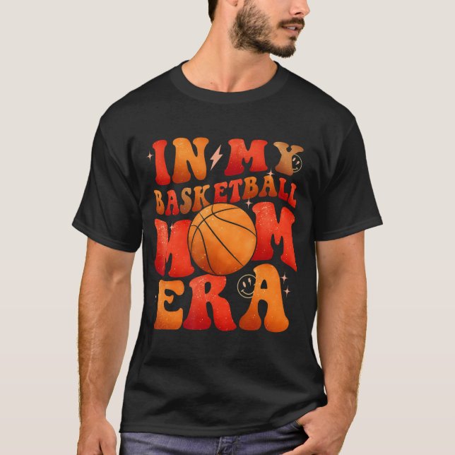T-shirt Basket-ball Lover Ball Maman (Devant)