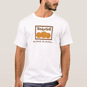 T-shirt Basket-ball Mon sport de choix