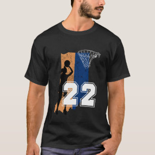 T-shirt Basket-ball No 22 femmes Jersey de basket-ball