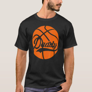 T-shirt Basket-ball papa Vintage Fier papa Fête des pères