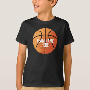 T-shirt Basket-ball (personnalisable)