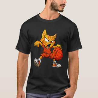 T-shirt Basket-ball pour chats
