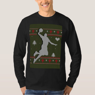 T-shirt Basket-ball pour Noël