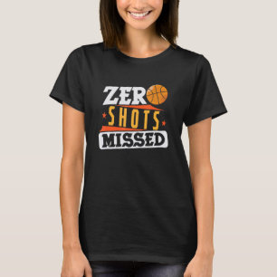 T-shirt Basket-ball Zero Shots manqués