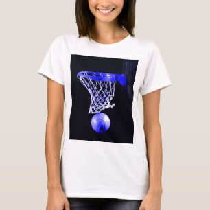 T-shirt Basket bleu
