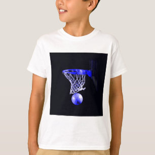 T-shirt Basket bleu