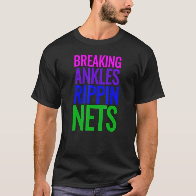 T-shirt Basket Briser Ankles Rippin Nets Tee (Devant)