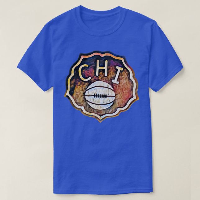 T-shirt Basket de Chicago Florals (Design devant)