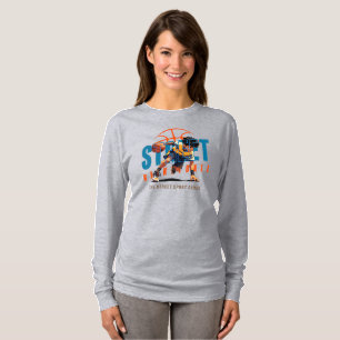 T-shirt Basket de rue Manche longue pour femmes