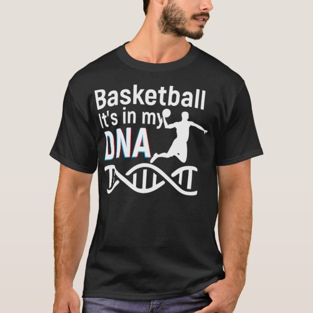 T-shirt Basketball ADN de la cheville briseur cadeau slam  (Devant)