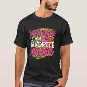T-shirt Basketball Basketball Est Ma Saison Préférée
