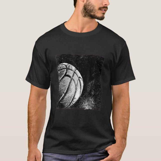 T-shirt Basketball, basketball player, graphic, tailgate,  (Devant)