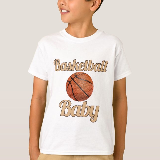 T-shirt Basketball bébé (Devant)