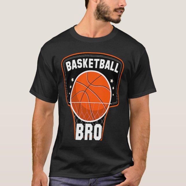 T-shirt Basketball Bro I Basketball (Devant)