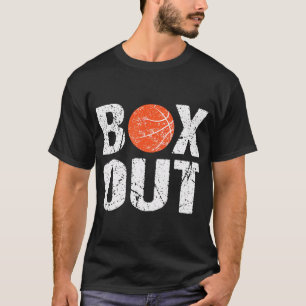 T-shirt Basketball Coach boîte de chemise dehors Dire la n