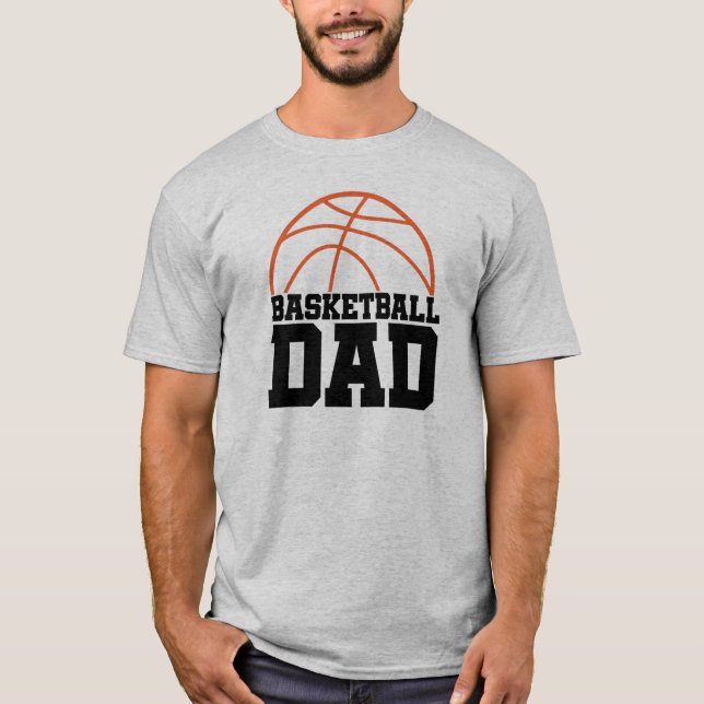 T-shirt Basketball  Dad  (Devant)