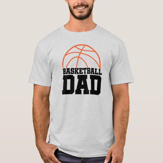 T-shirt Basketball  Dad  (Devant)