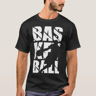 T-shirt Basketball Design For Basketball Player And Basket