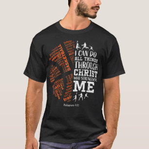 T-shirt Basketball dit Christian Verse Ado Garçons Enfants