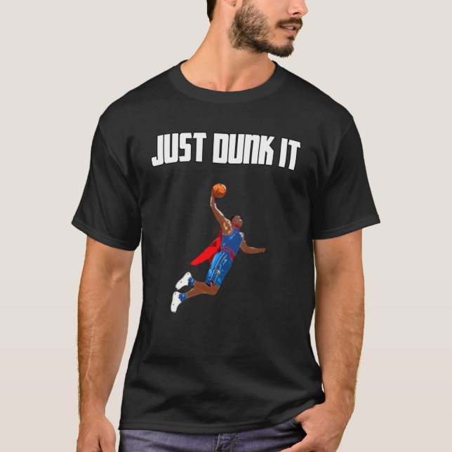 T-shirt Basketball Dunking (Devant)