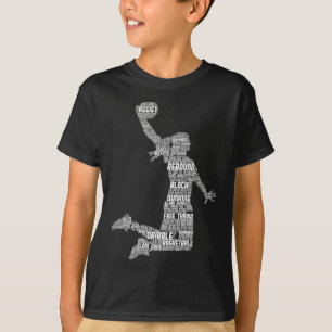 T-shirt Basketball Fille Filles Enfants Filles