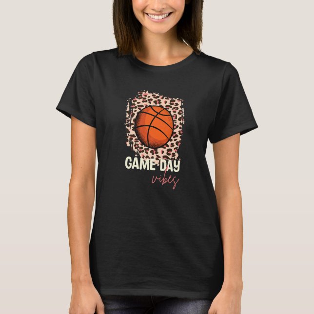 T-shirt Basketball Gameday Vibe (Devant)