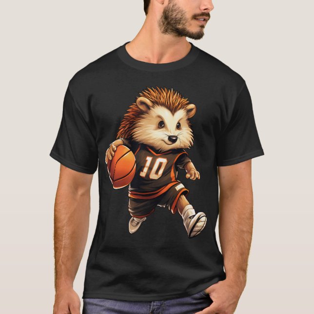 T-shirt Basketball Hedgehog (Devant)