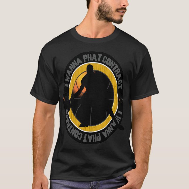 T-shirt basketball logo, sports design, custom logo, baske (Devant)