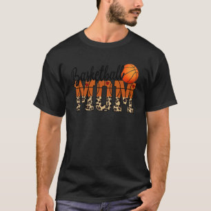 T-shirt Basketball Maman Aime Regarder Mon Enfant Jouer Pa