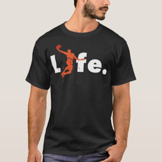 T-shirt Basketball My Life Motivation basketball joueur ba