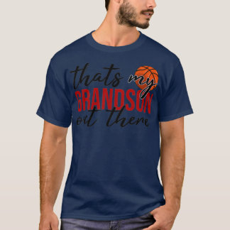 T-shirt Basketball que mon petit-fils là-bas cadeau
