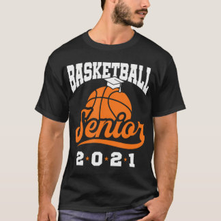 T-shirt Basketball Senior 2021 Classe De Nuit De Diplôme D